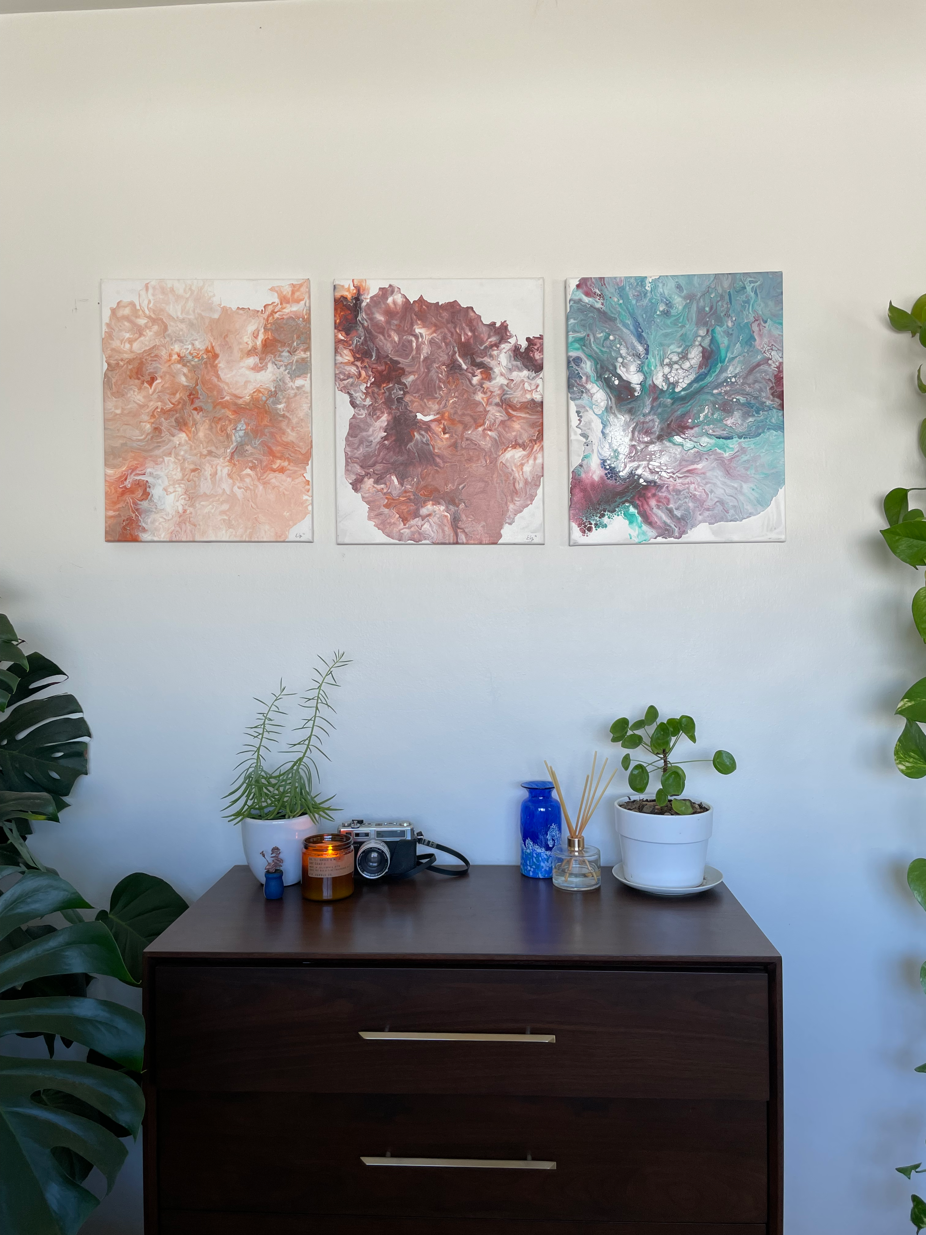 3-Panel Canvas Painting