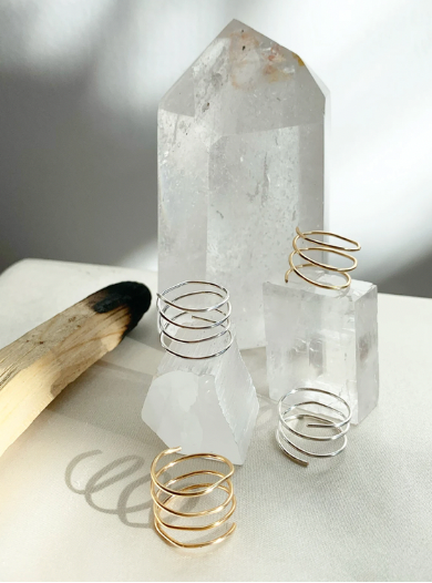 Spiral Ring v.1 (Silver or Gold)