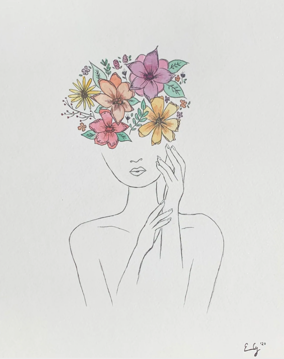 Beautiful Mind Watercolor Print